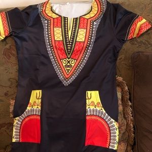 African Dysheekie Dress